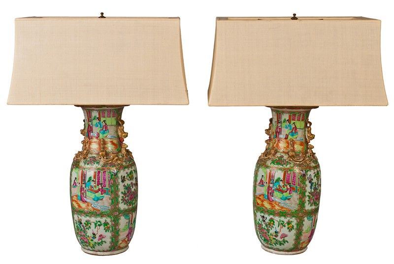 Coppia di Lampade da Tavolo