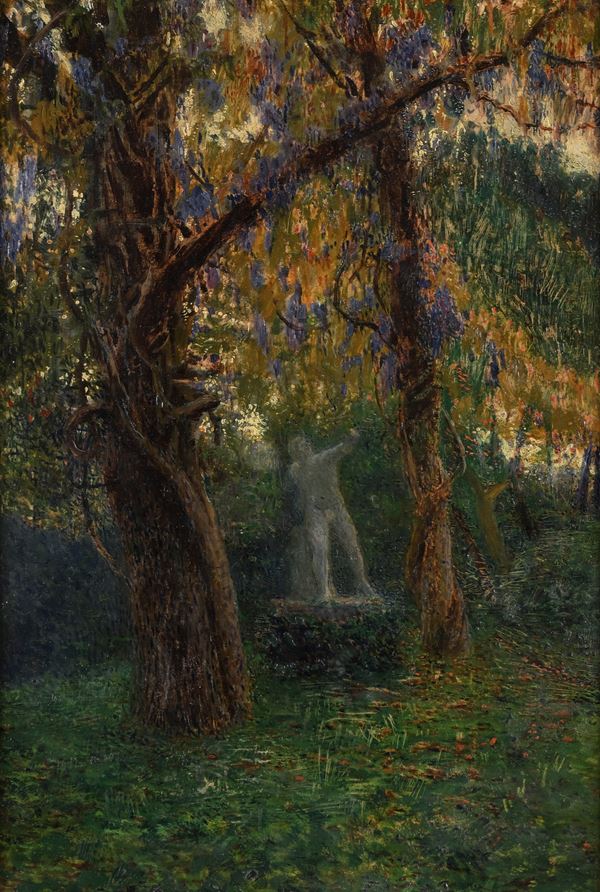 La statua nella villa