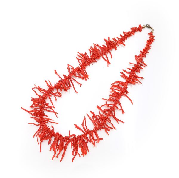 Collana in corallo