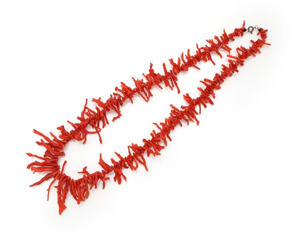 Collana in corallo