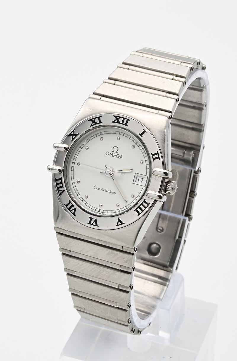 Omega Constellation 7961080.1 (Cal. 1426) - Orologio da polso al quarzo da donna con datario in a...