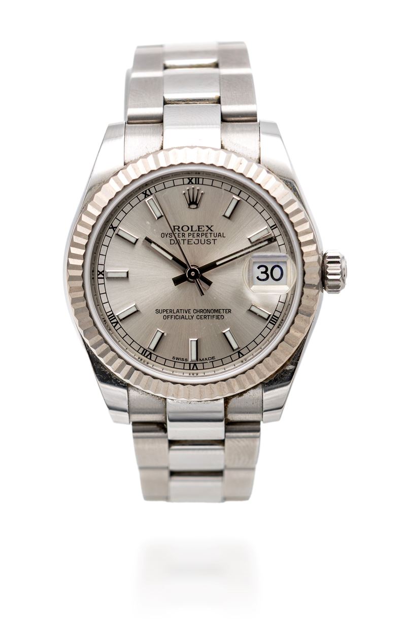 Rolex oyster perpetual Datejust in acciaio