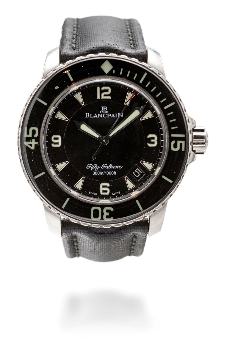 Blancpain Fifty Fathoms in acciaio