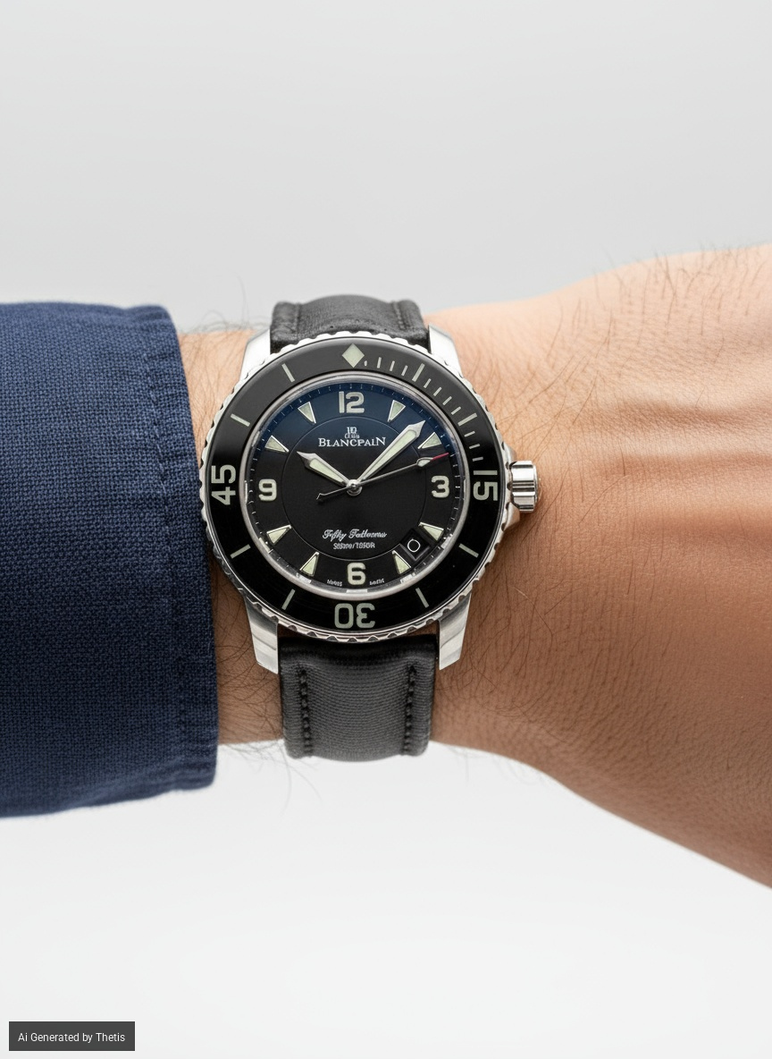 Blancpain Fifty Fathoms in acciaio