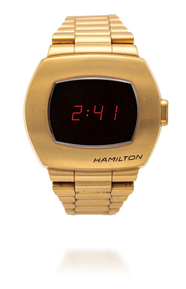 Hamilton Pulsar in acciaio