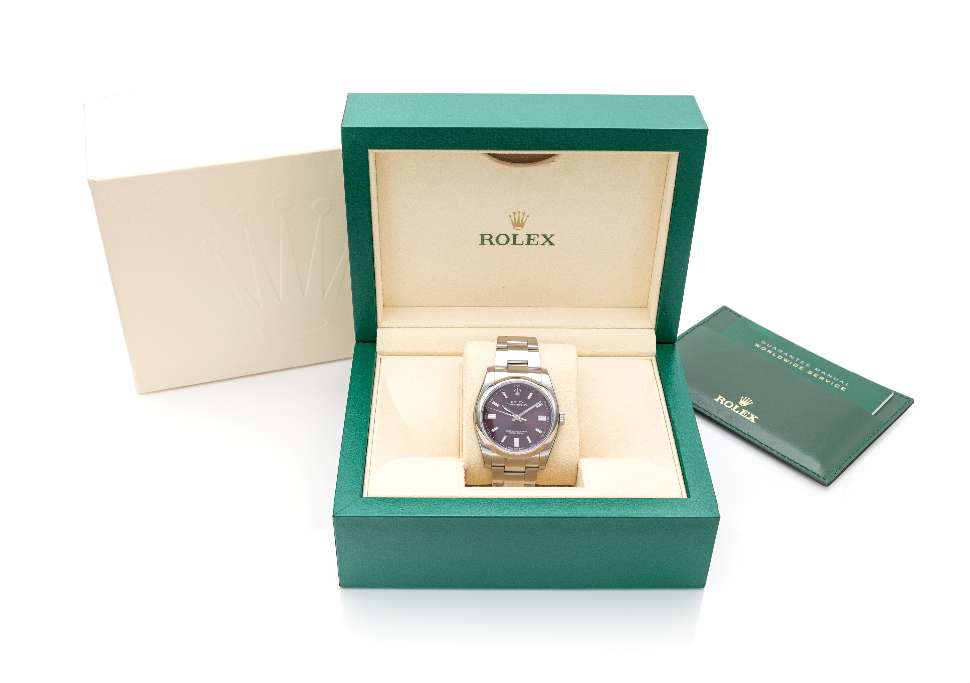 Rolex Oyster Perpetual 36 in acciaio