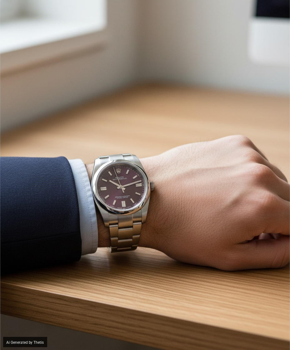 Rolex Oyster Perpetual 36 in acciaio