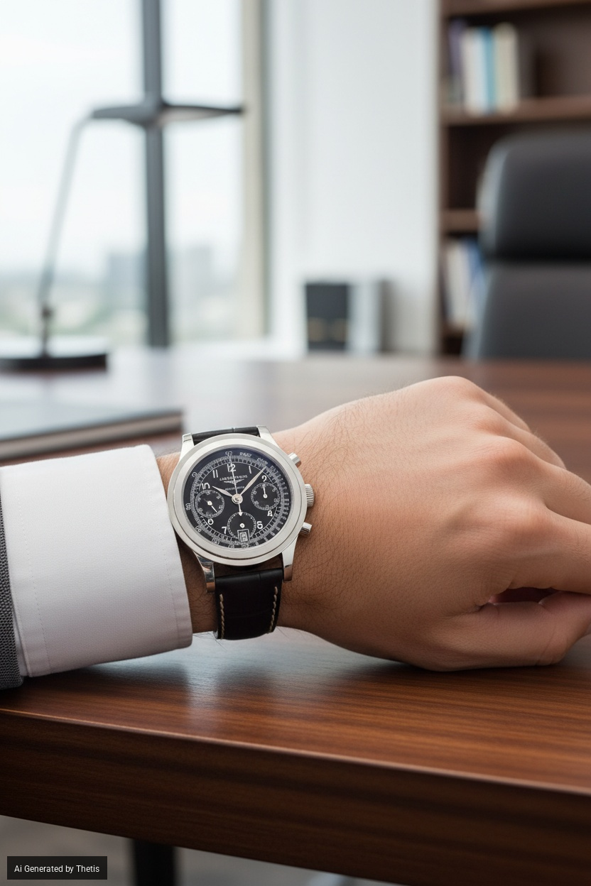 Longines cronografo Heritage 1942 in acciaio