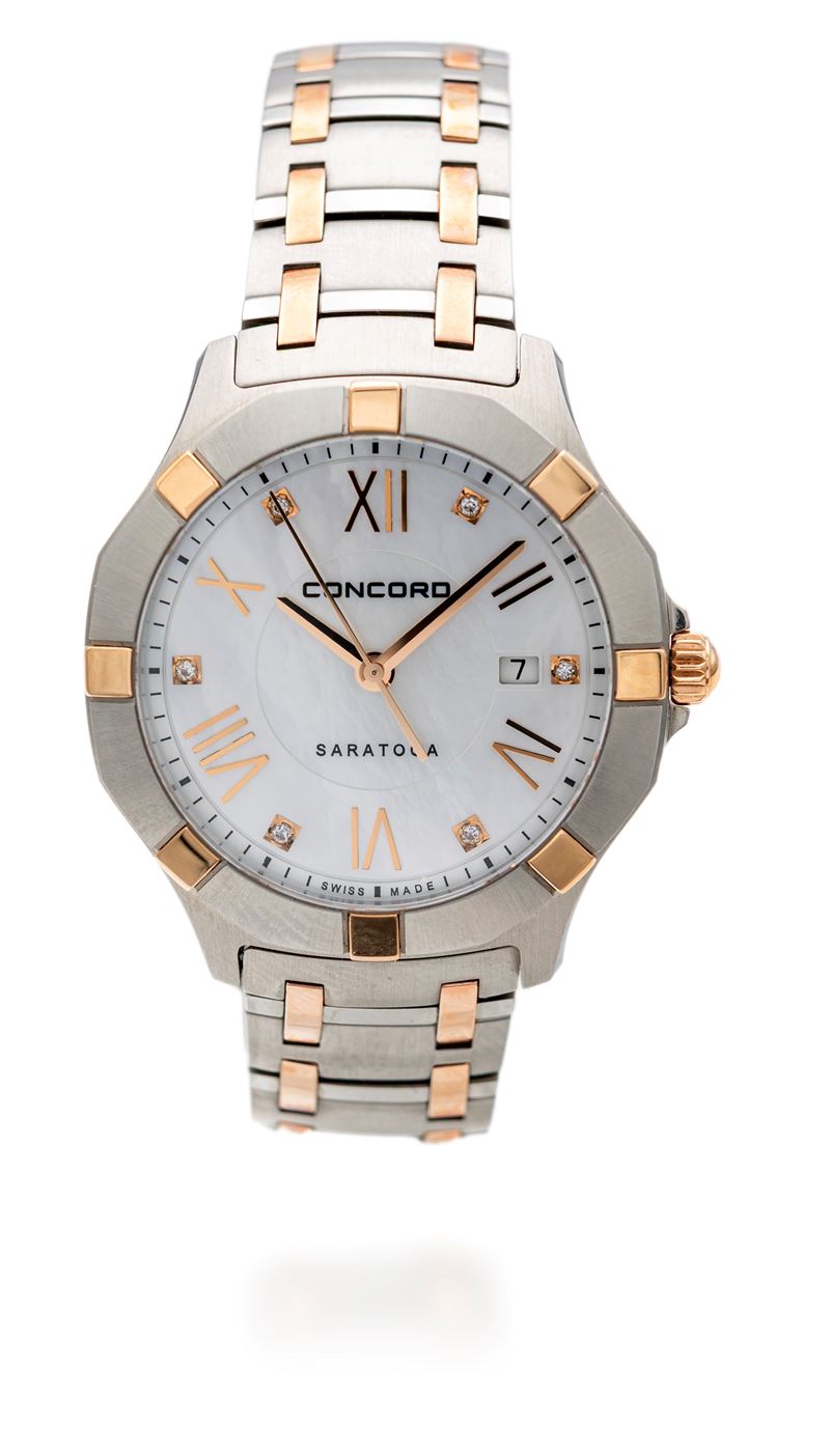 Concord Saratoga in acciaio e oro
