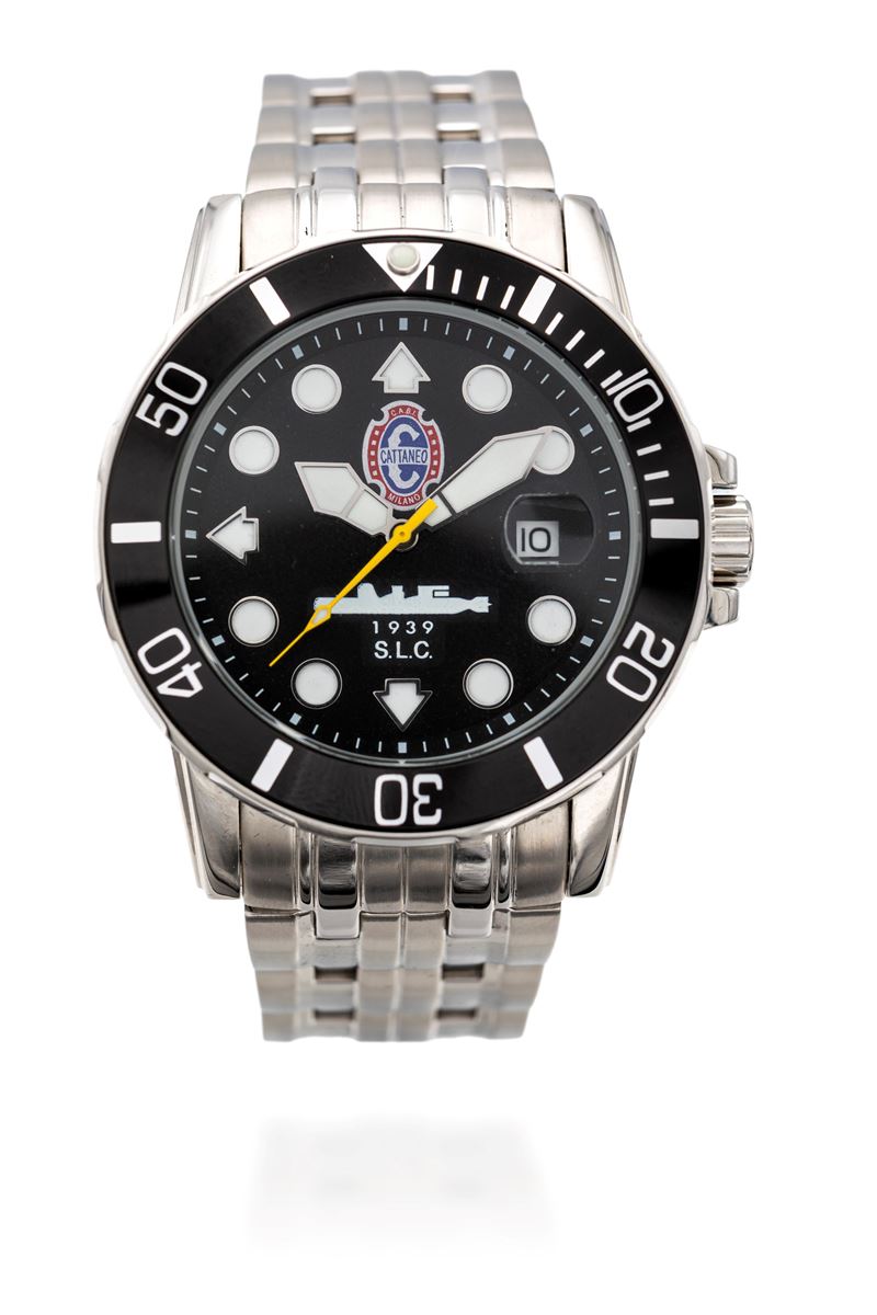Orologio C.A.B.I. Cattaneo 1939 sic. in acciaio