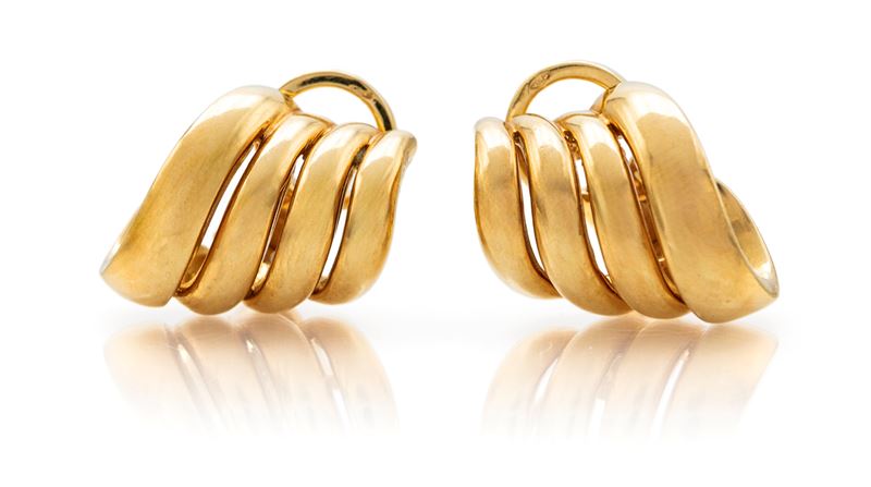 Pomellato, orecchini in oro