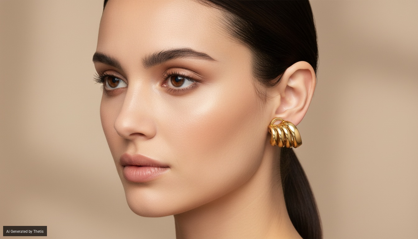 Pomellato, orecchini in oro
