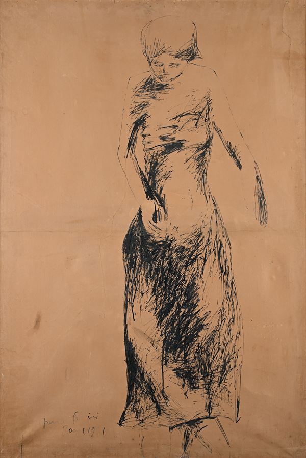 Pericle Fazzini - Figura di donna in piedi