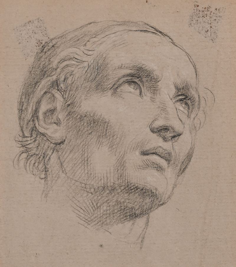 Studio di volto di prelato