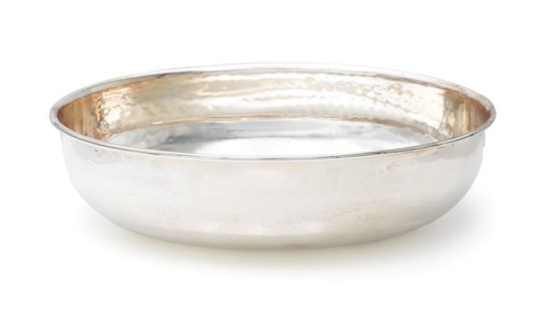Ciotola ovale in argento