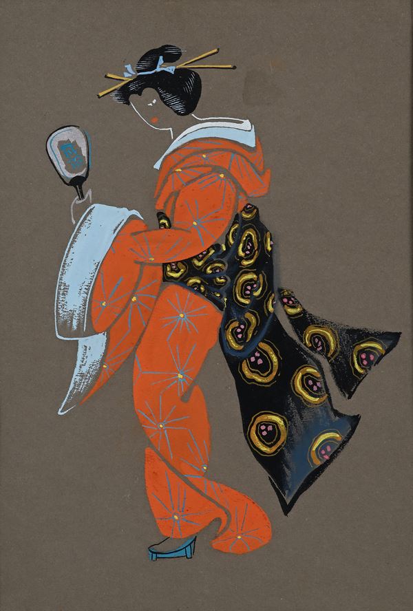 Enrico Prampolini - Butterfly