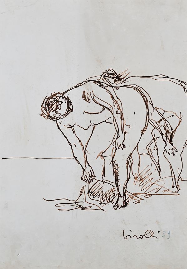 Renato Birolli - Donne che si svestono