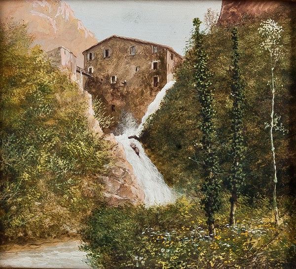 Pittore del XIX secolo - PAESAGGIO