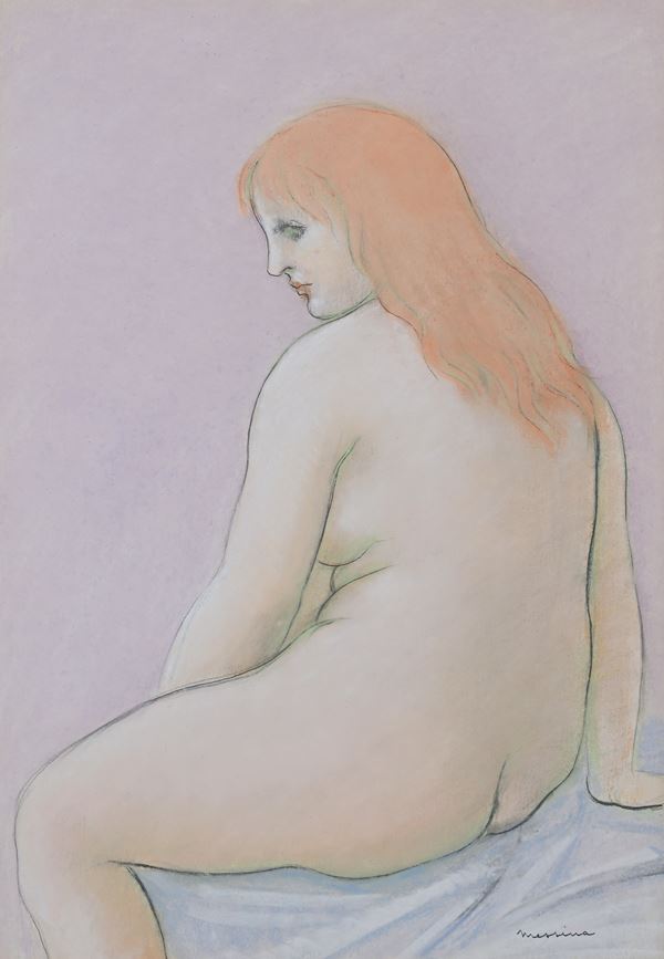Francesco Messina - Nudo di donna seduta