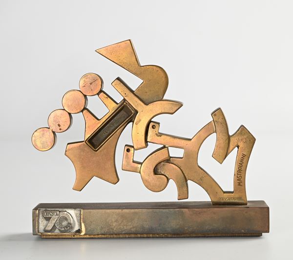 Umberto Mastroianni - Scultura per il 70esimo anniversario di BNL