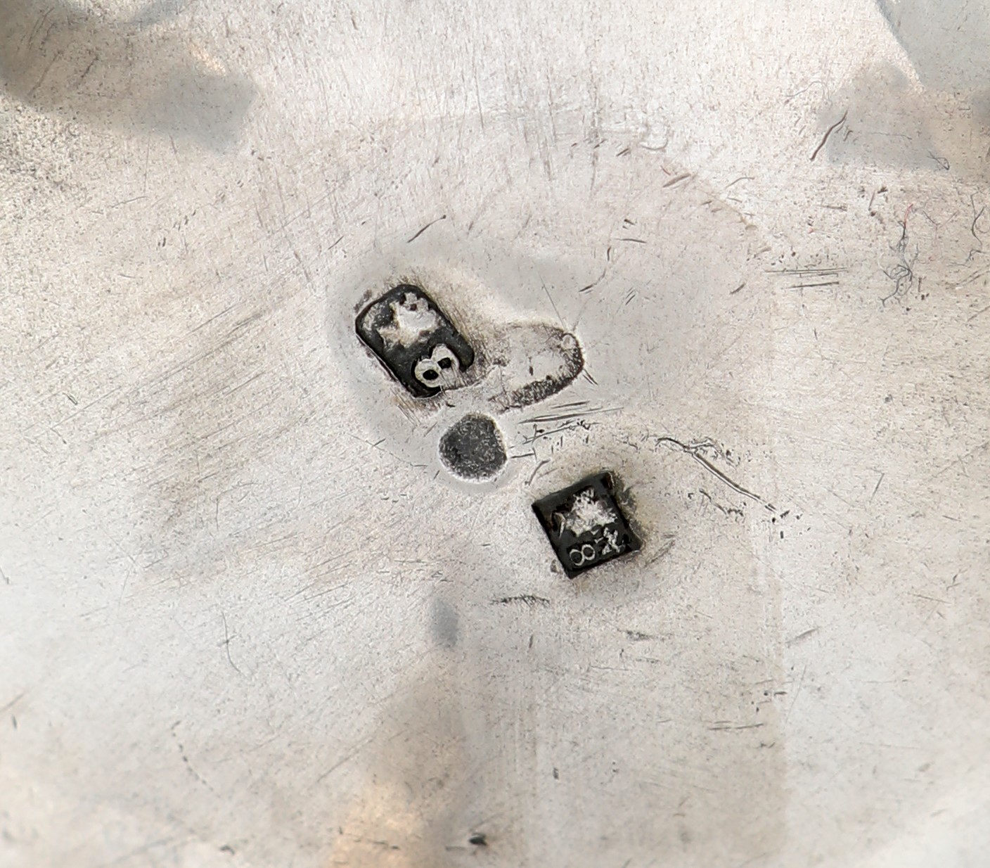 Caffettiera in argento 833/000, Napoli, 1830 ca. saggiatore Paolo di Blasio