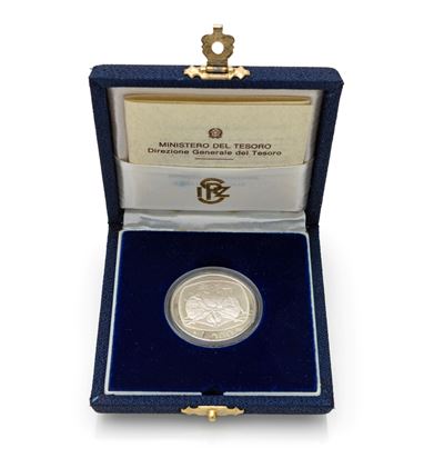 Carmela Colaneri, Moneta da L. 500 in argento 835/000, Roma 1987