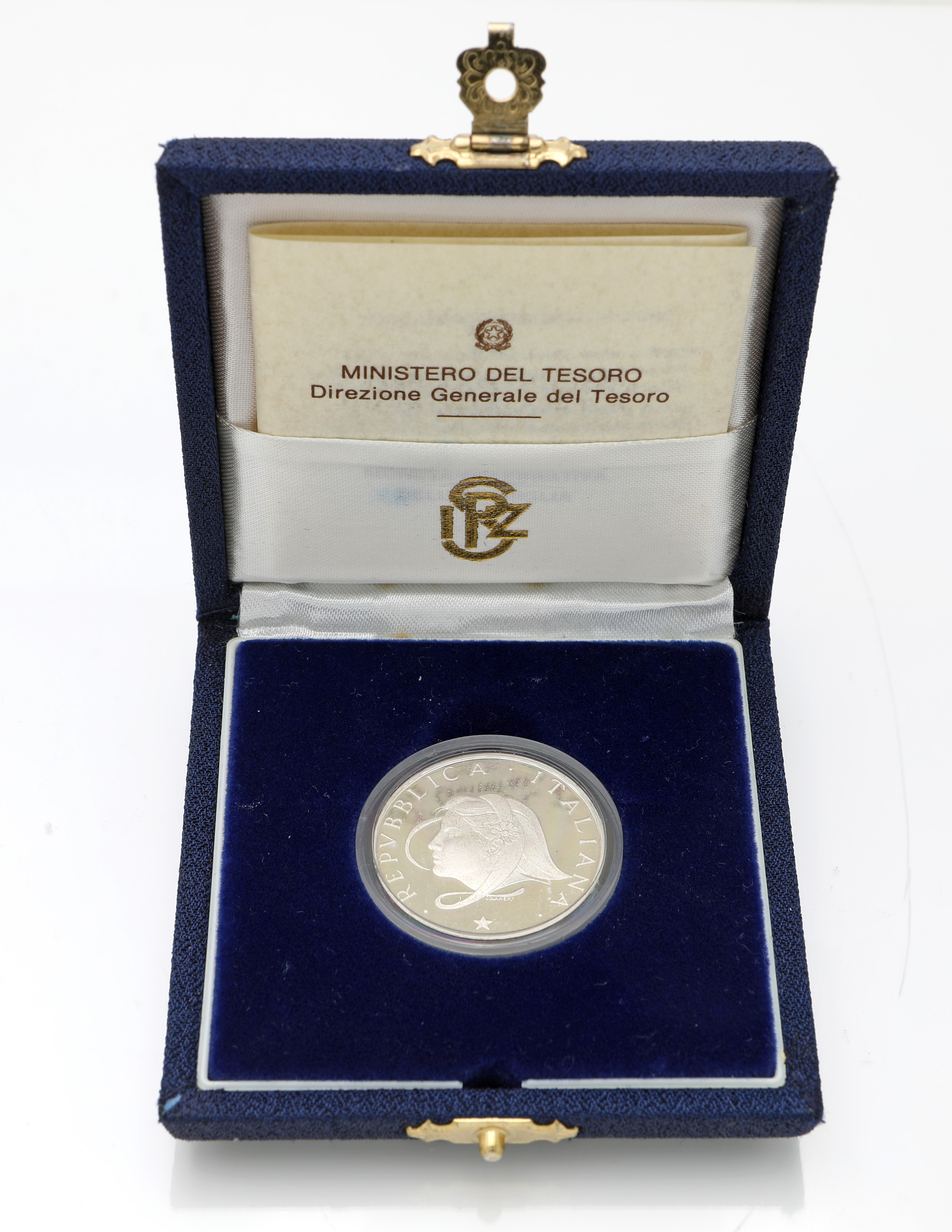 Carmela Colaneri, Moneta da L. 500 in argento 835/000, Roma 1987