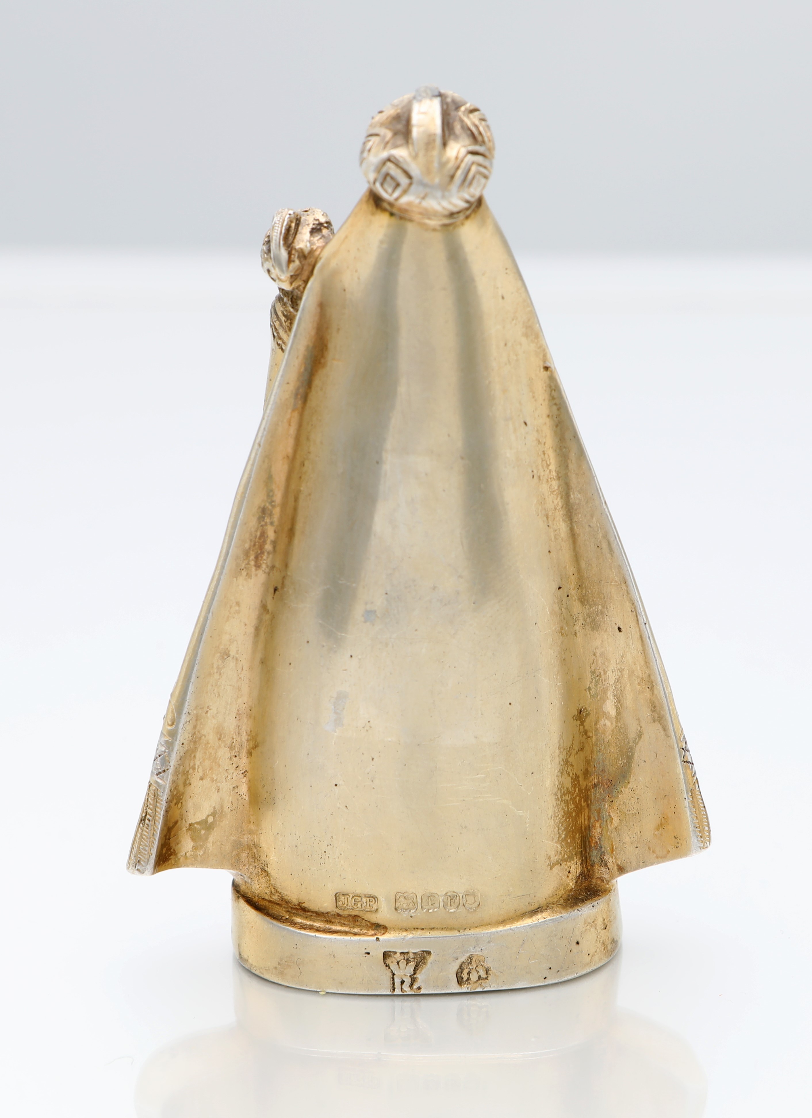 Notre-Dame de Verdelais/Campanella in argento 925/000, Germania, seconda metà del XIX secolo, imp...