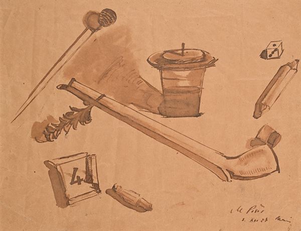 Filippo De Pisis - Natura morta