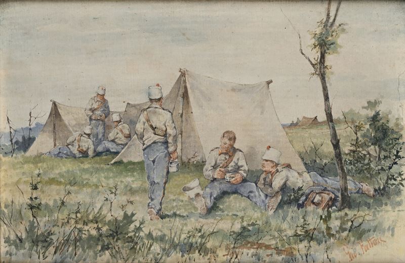 Militari a bivacco