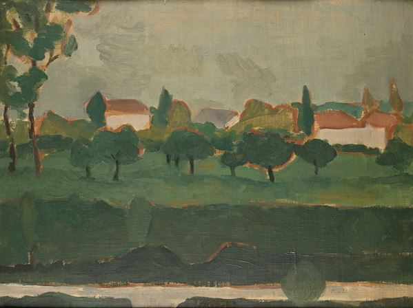 Gabriele Mucchi - Paesaggio di Vignate