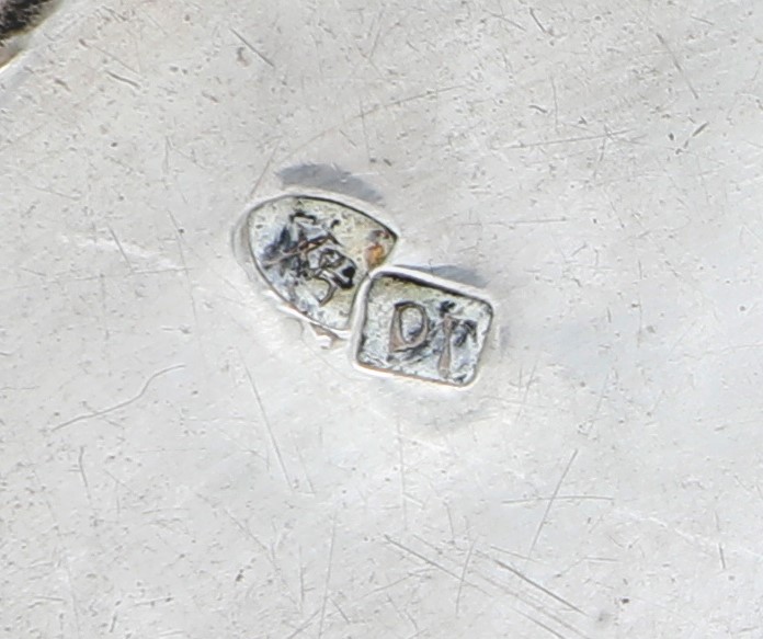 Vassoietto ovale sagomato, Roma, Stato Pontificio