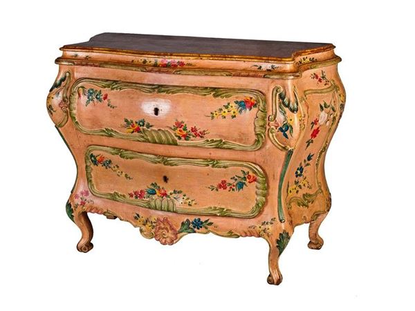 COPPIA DI CASSETTONI LACCATI