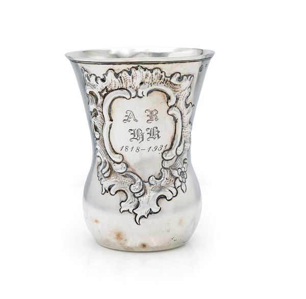 Calice in argento, prima metà del XIX secolo