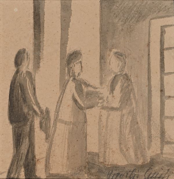 Virgilio Guidi - Disegno preparatorio