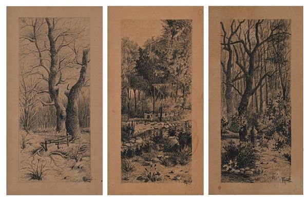 Tre paesaggi all’aria aperta