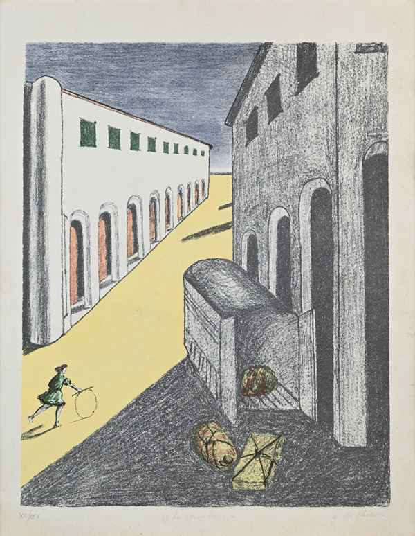 Giorgio De Chirico - Lo sgombero