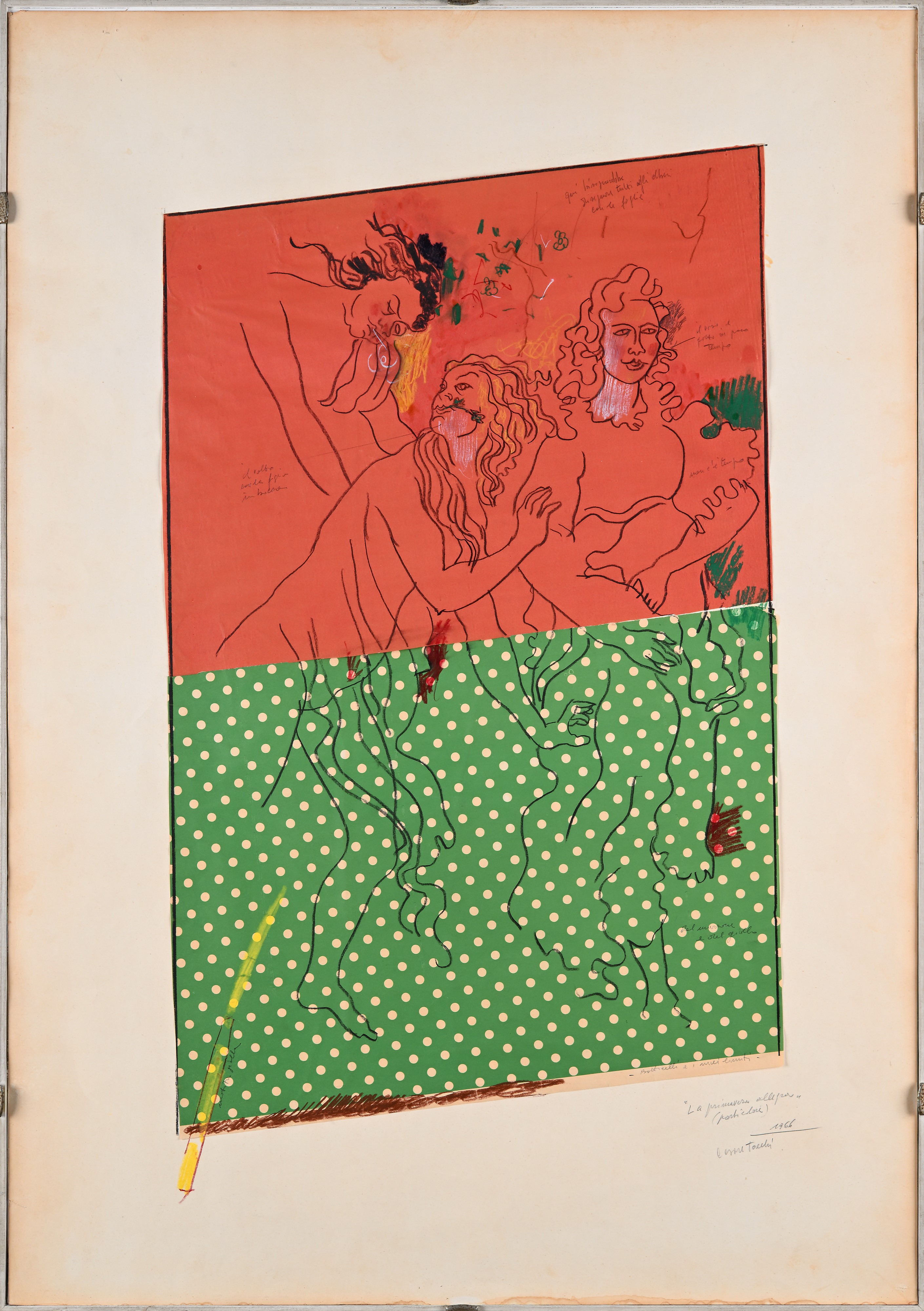 Botticelli e i miei limiti - La primavera allegra (particolare)