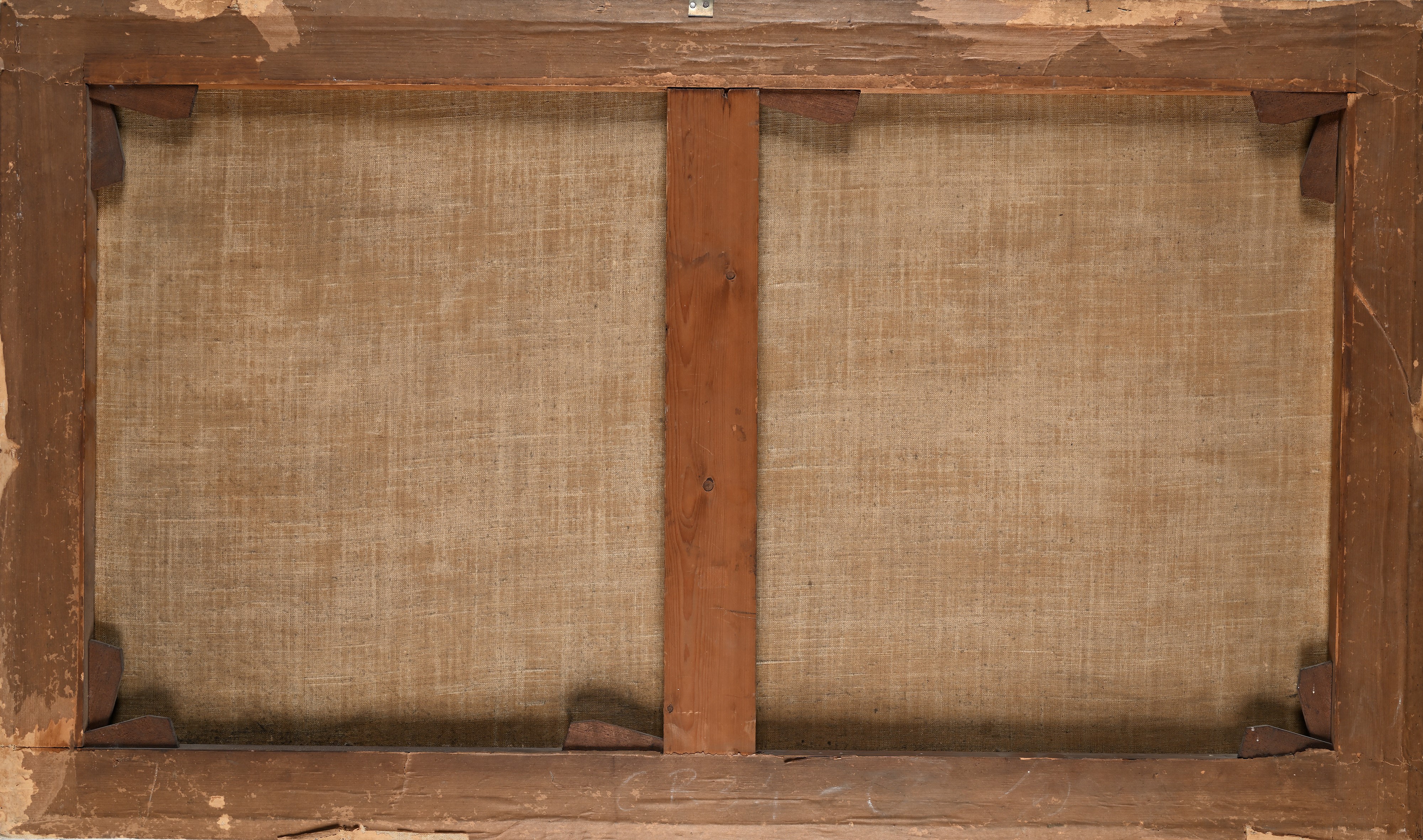 Paesaggio con rovine