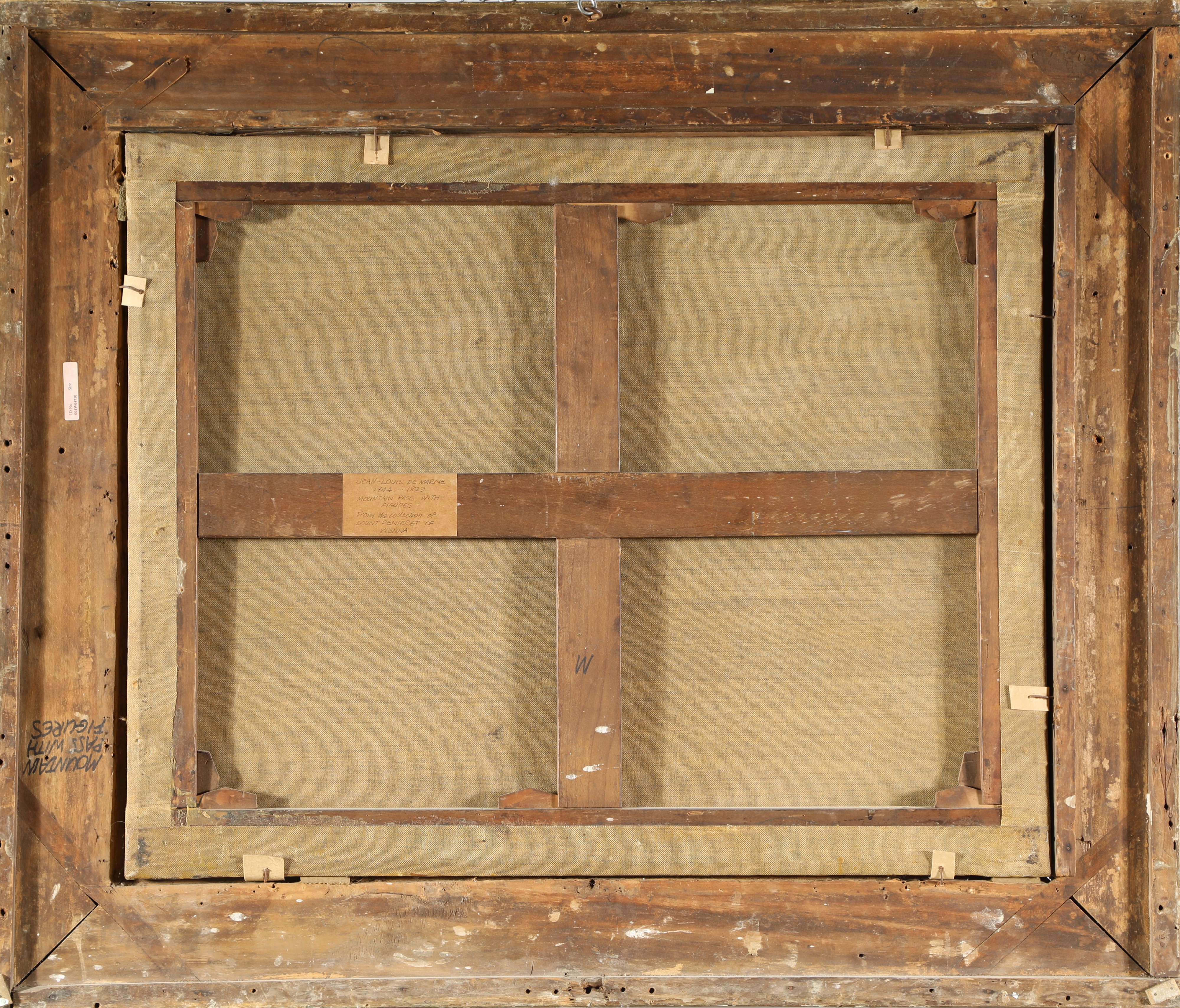 Passo di montagna con figure