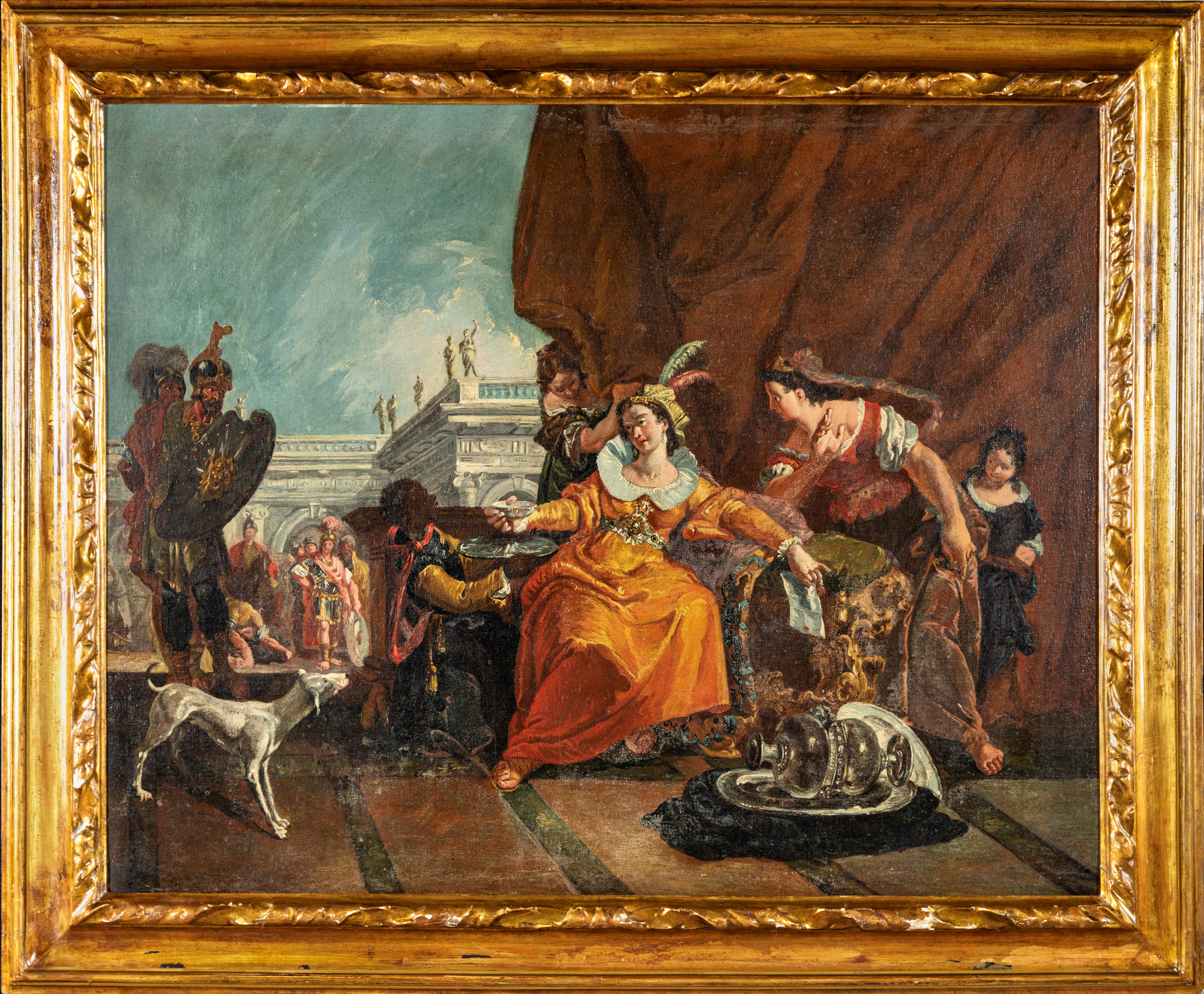 a) Sofonisba; b) Clemenza di Scipione