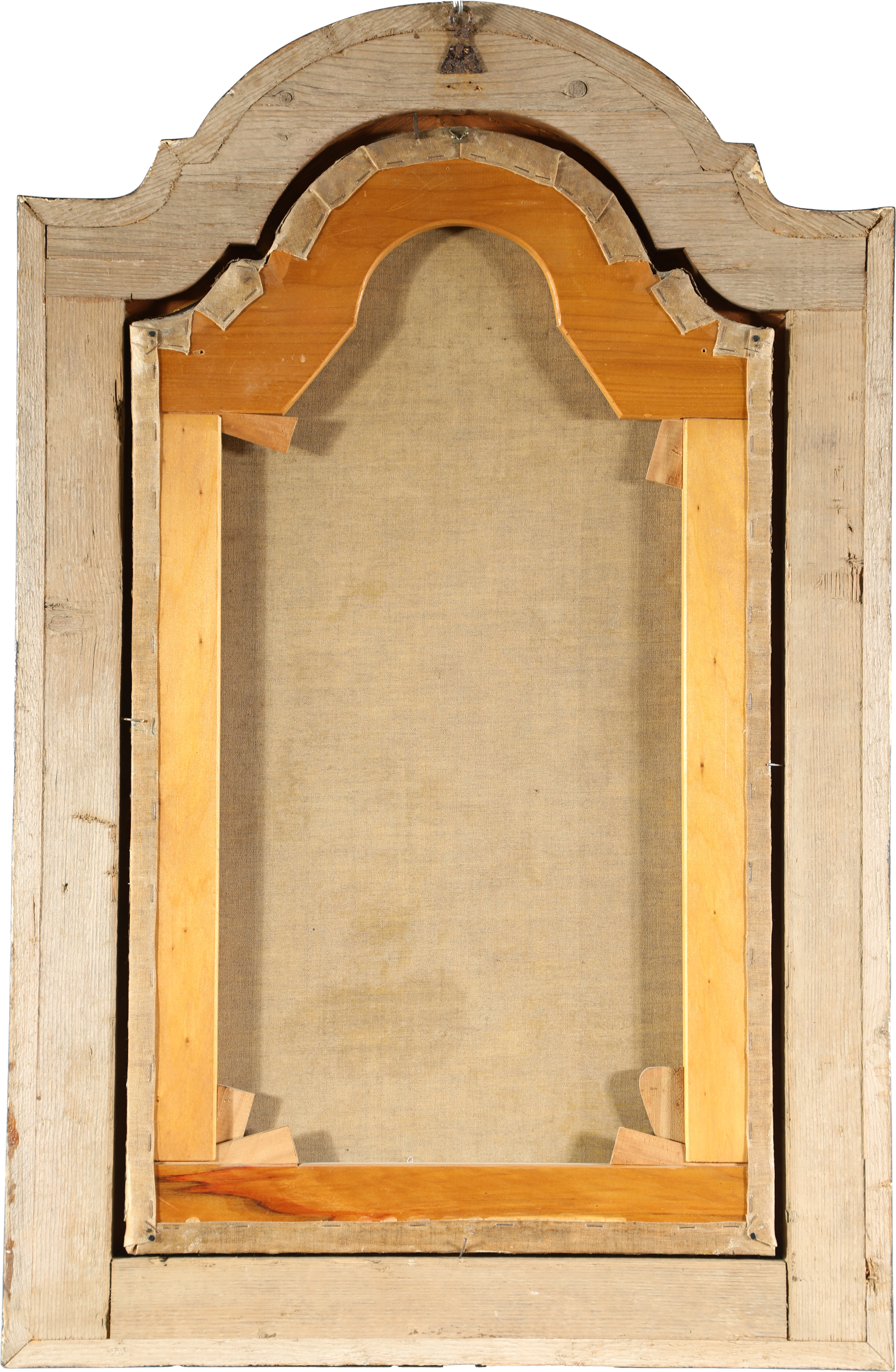 a) Madonna col Bambino e i tre Magi b) Madonna col Bambino e Santo Vescovo