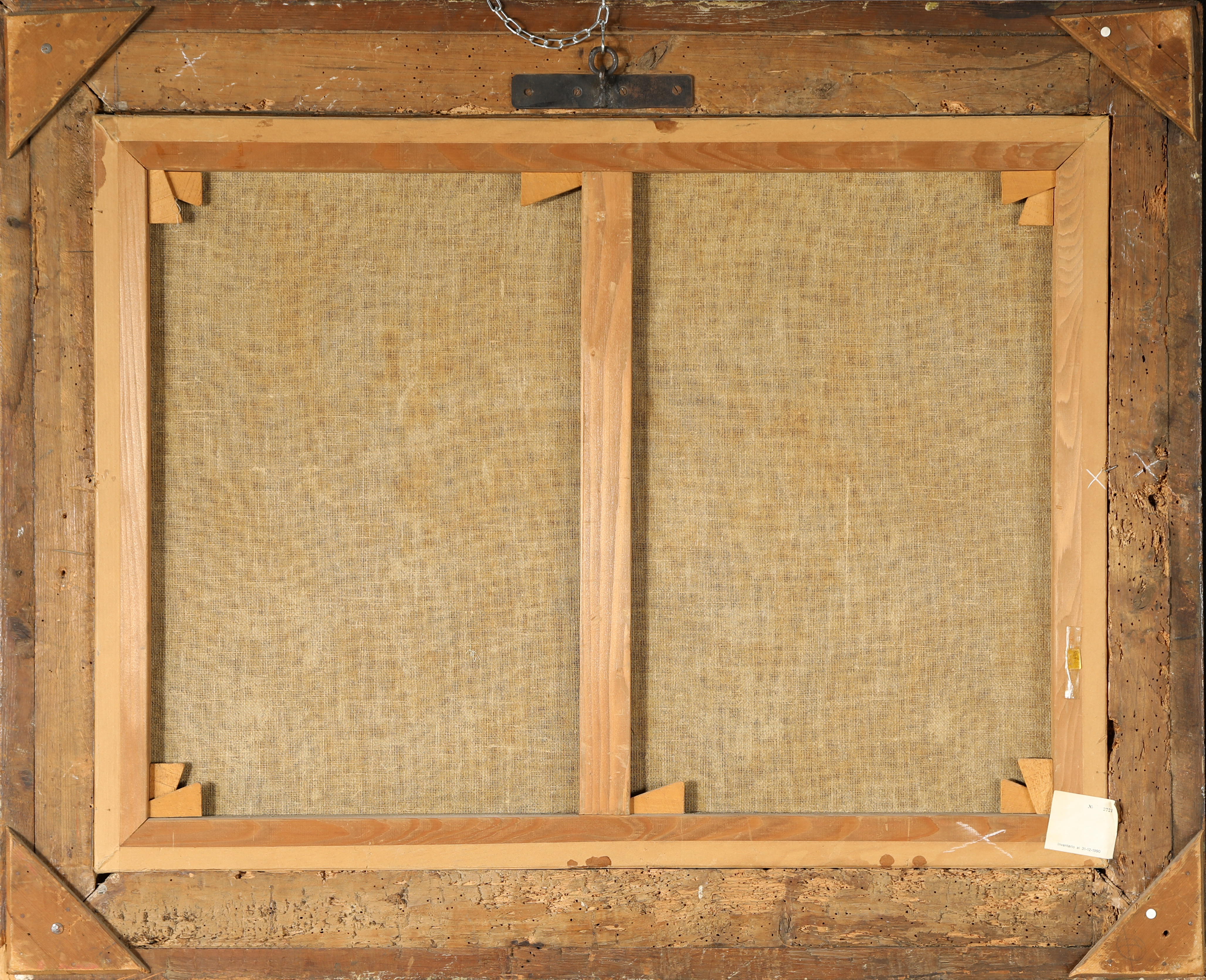 Imitatio – Natura morta con maschera, tavolozza, ritratto e cuscino