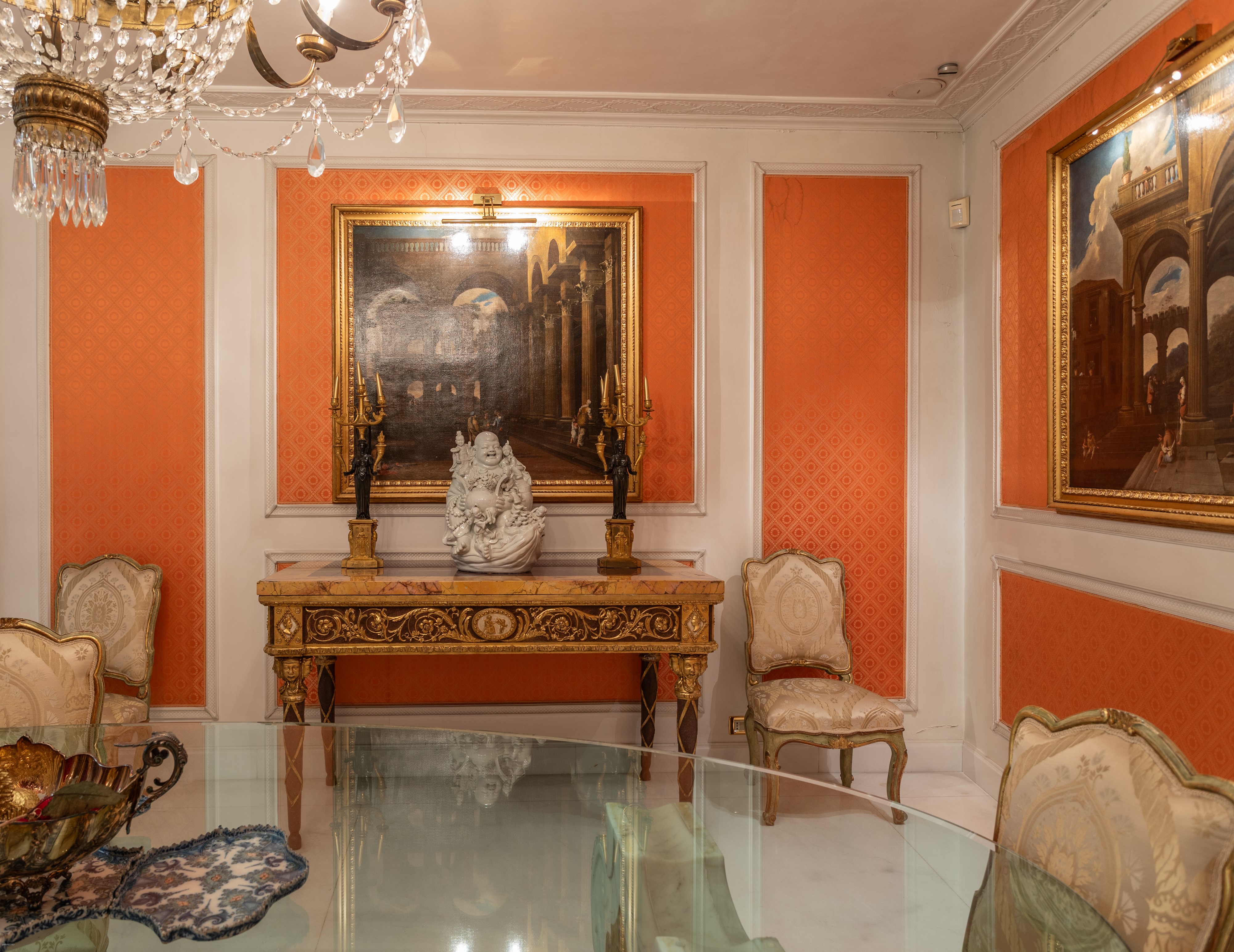 Coppia di fantasie architettoniche