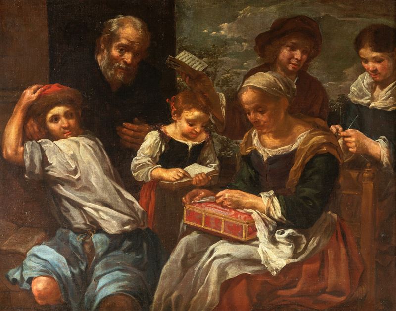 Occupazioni domestiche - Allegoria della Vita