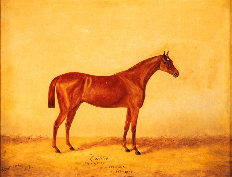 Edward Garraway - Calife, olio su tela