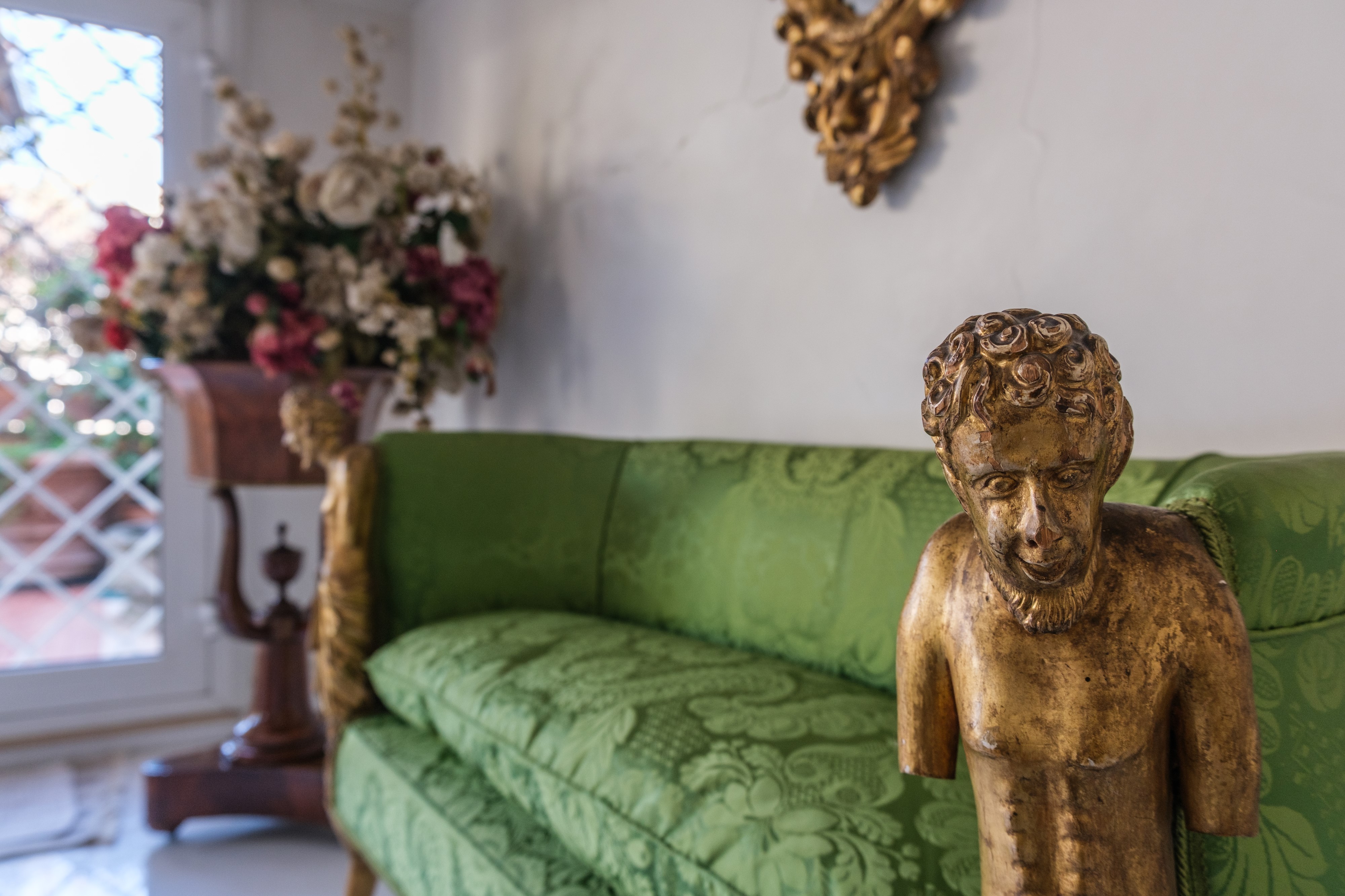 Fioriera in mogano, Toscana, prima metà del XIX secolo