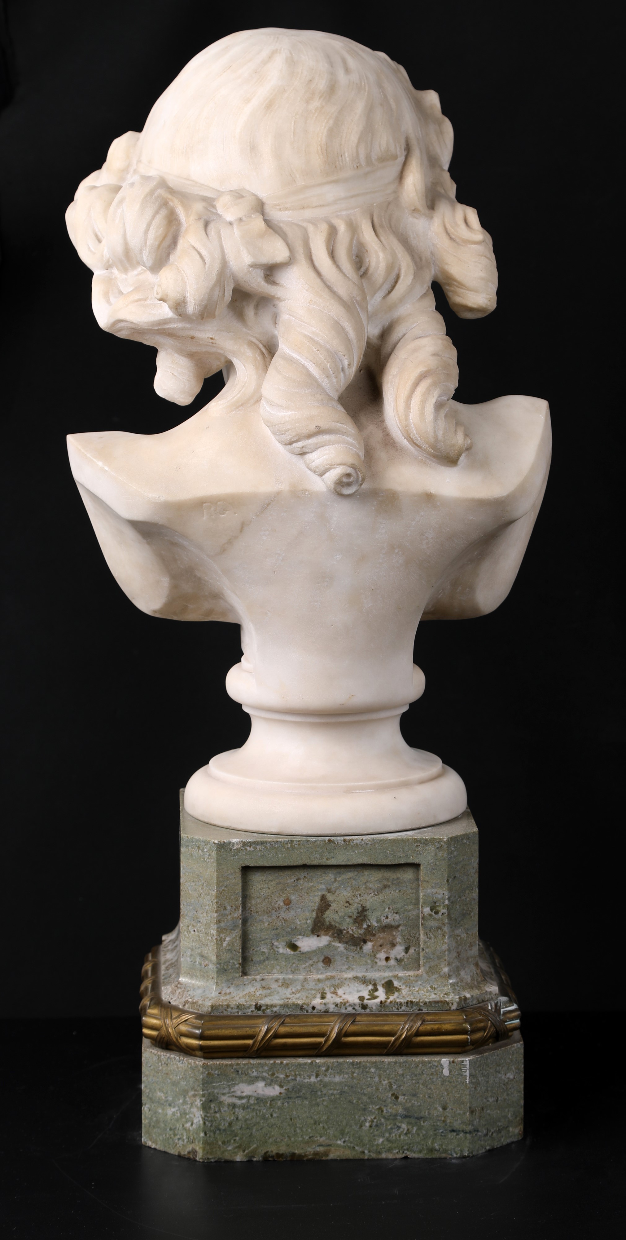 Jean-pierre-antoine Tassaert - Busto di Cupido in marmo bianco