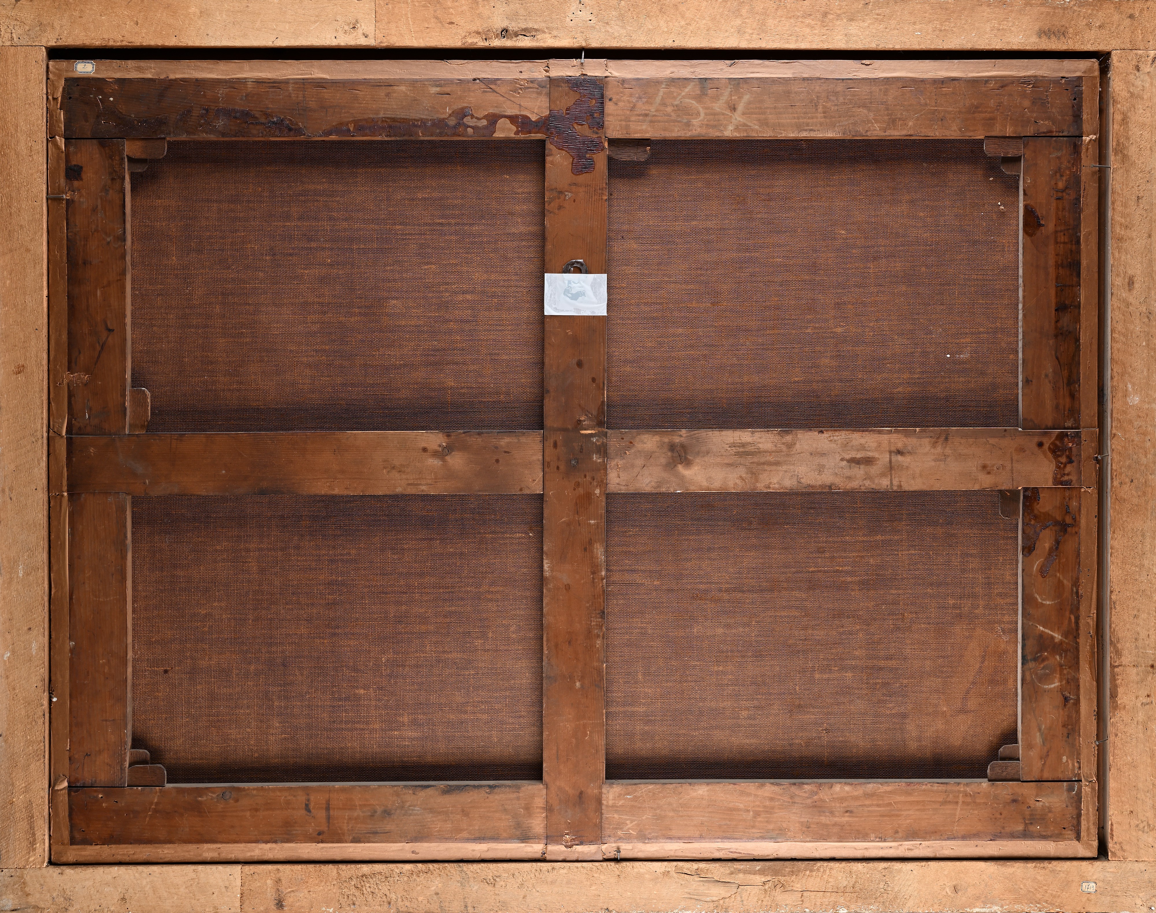 Paesaggio classico con rovine e figure