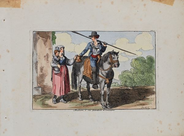 Bartolomeo Pinelli - Bartolomeo Pinelli - Buttaro o sia Guardiano di Campagna